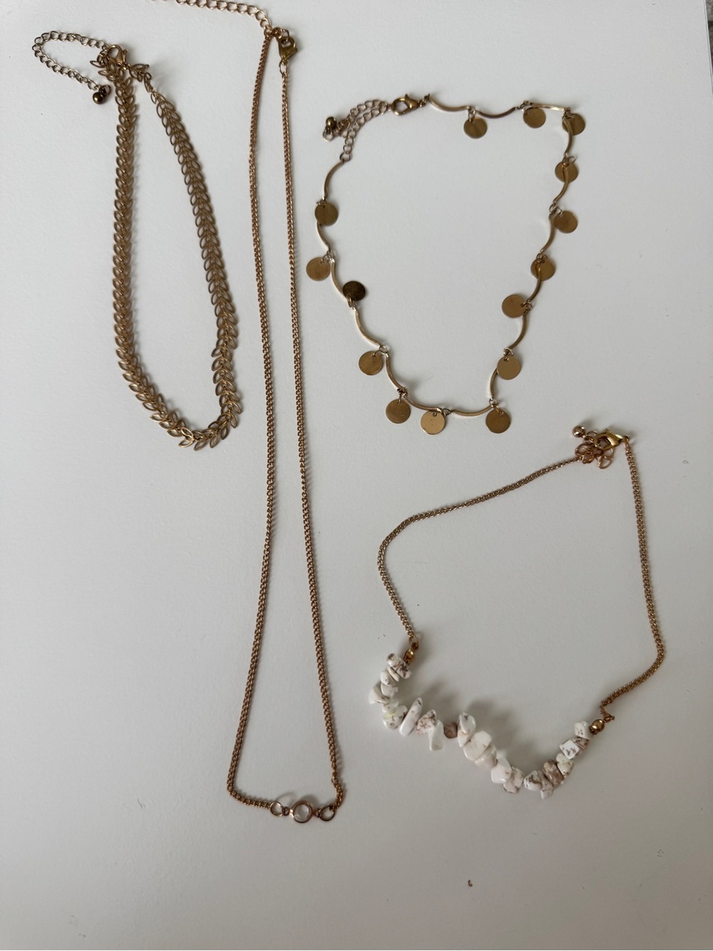 Four necklace bundle